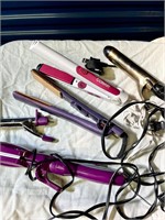 Various curling irons lot of 4