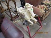 VINTAGE ROCKING HORSE