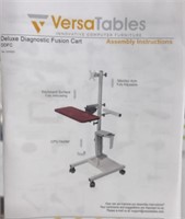 Versa Tables Deluxe Diagnostic Fusion Cart