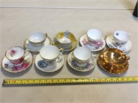 8 Brand Name Tea Cups