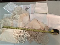 Table covers and doilies