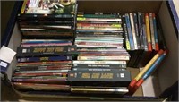 DVD lot, box with approximately 100 Bollywood