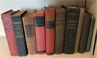 Box Lot of 10 Antique Books