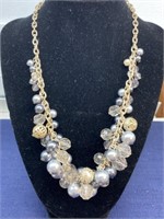 Chain beaded necklace