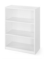Mainstays White 3 Shelf Bookcase
