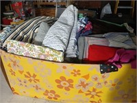 Large Box of Cut Fabric Pieces