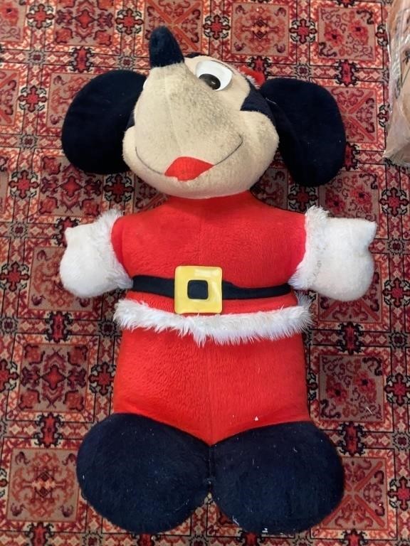 ANIMAL FAIR WALT DISNEY LARGE STUFFED MICKEY MOUSE