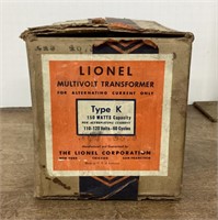 Lionel Type K multi volt transformer