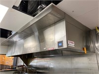 Captive Air 13’ Exhaust Hood w/ Fan & Fire System