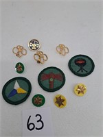 Girl Scout Medals and Patches