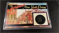 Original New York Penny