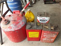 METAL GAS CAN, GALLON CANS, PLASTIC GAS CAN