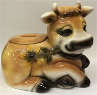 Big Sky Carvers Ceramic Cookie Jar, Belle The Cow