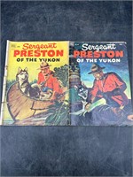 '50's Vintage Comic Books- Sergeant Preston