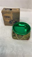 Vtg Coronal sandbag ashtray