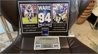 Dallas Cowboys Stadium Print With Seat Piece Ware