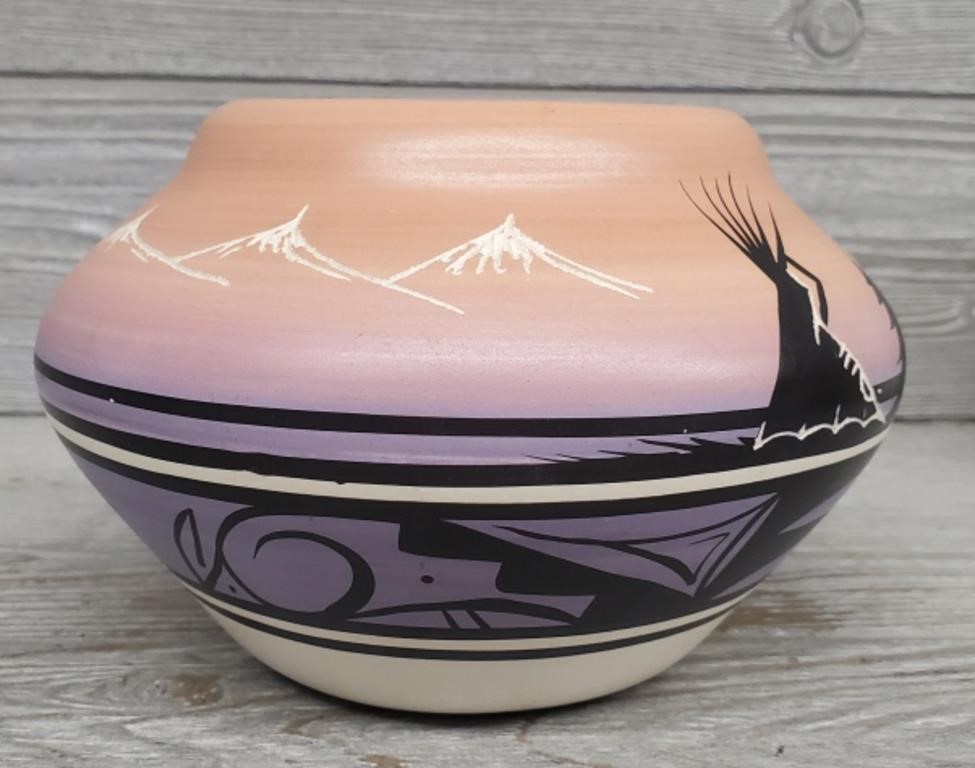 Signed Southwest Pottery Vase