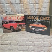 2 Muscle Cars Coffee Table Book