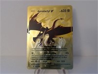 Pokemon Card Rare Gold Aerodactyl V