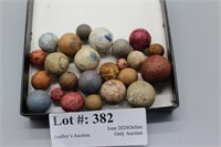 Clay marbles
