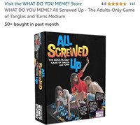 MSRP $24 All Screwed Up Game