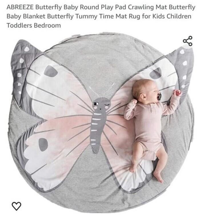 MSRP $30 Butterfly Round Play Pad