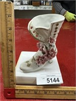 Vintage porcelain shoe