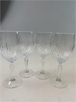 Set 4 Princess House Glasses