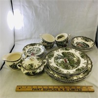 Johnson Bros. Teacup & Plates Set
