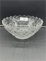 American Fostoria 10" footed bowl
