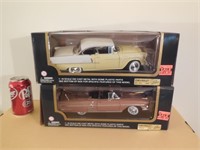 (2) 1:18 Die Cast, Chevy '56 Bel Air & '59 Impala