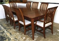 Ethan Allen Dining Set- Table with Two Leaves