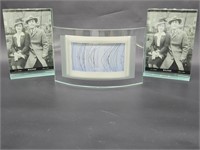 (3) Acrylic Tabletop Picture Frames