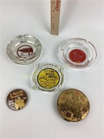 Advertising Ash Trays, includes (3) featuring