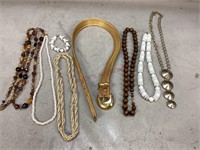 Necklaces, Belt & More