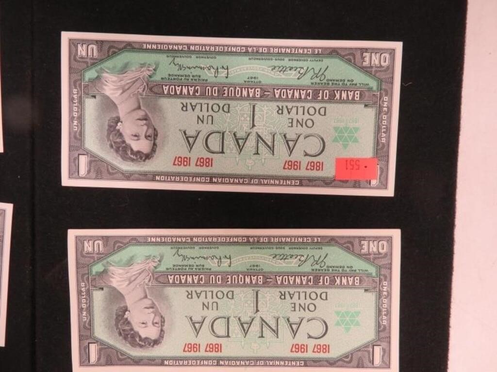 2 - Can Centennial dollar bills