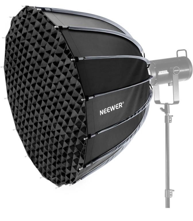 NEEWER 35.4"/90cm Parabolic Softbox Bowens Mount,