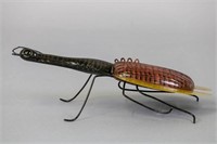 Carl Christiansen 10" Violin Beetle Fish Spearing