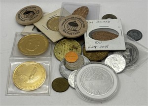 (N) Foreign Coins & Tokens