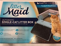 LITTER MAID AUTOMATIC SINGLE CAT LITTER BOX