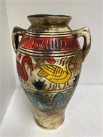 Beautiful Southwestern Style Vase  9 1/2” k