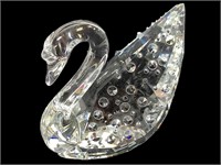 Swarovski Crystal Swan Figurine w Box, Centenary