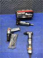 Air chisel, an air Nibler, and a PowerMate air cut