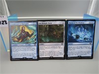 Three Assorted Magic The Gathering Cards
