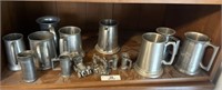 Pewter Mugs