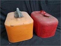 Pair of metal fuel tanks