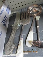 Mother of Pearl Handle Flatware,Dagger &