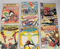 (8) Early 1980s Amazing Spider-Man Comics