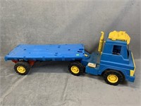 Remco Plastic Tractor Trailer