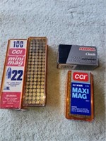 CCI Mini Mag, Maxi Mag & Federal Classic 22 Rifle